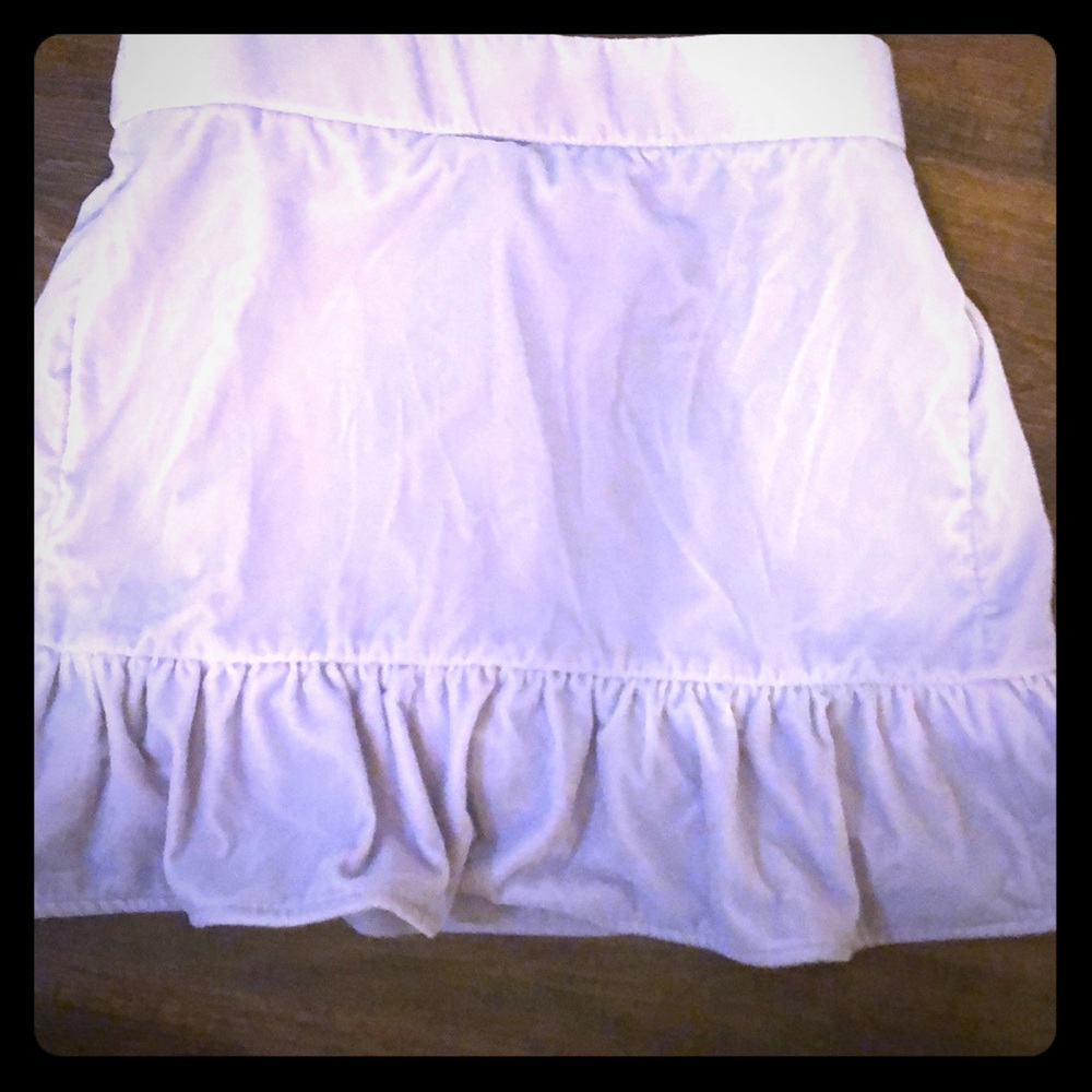 J. Crew velvet peplum skirt